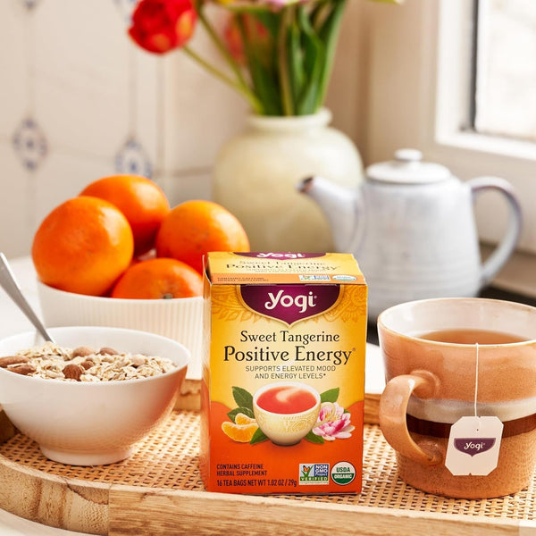 Morning Energy Variety Pack, 48 Tea Bags (3 Pack) | Sampler with Bright Peach Positive Energy, Sweet Tangerine Positive Energy and Spiced Blackberry Focus Blends5