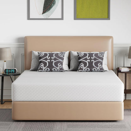| 10 Inch Queen Mattress | Medium Firm | Gel Memory Foam | White1