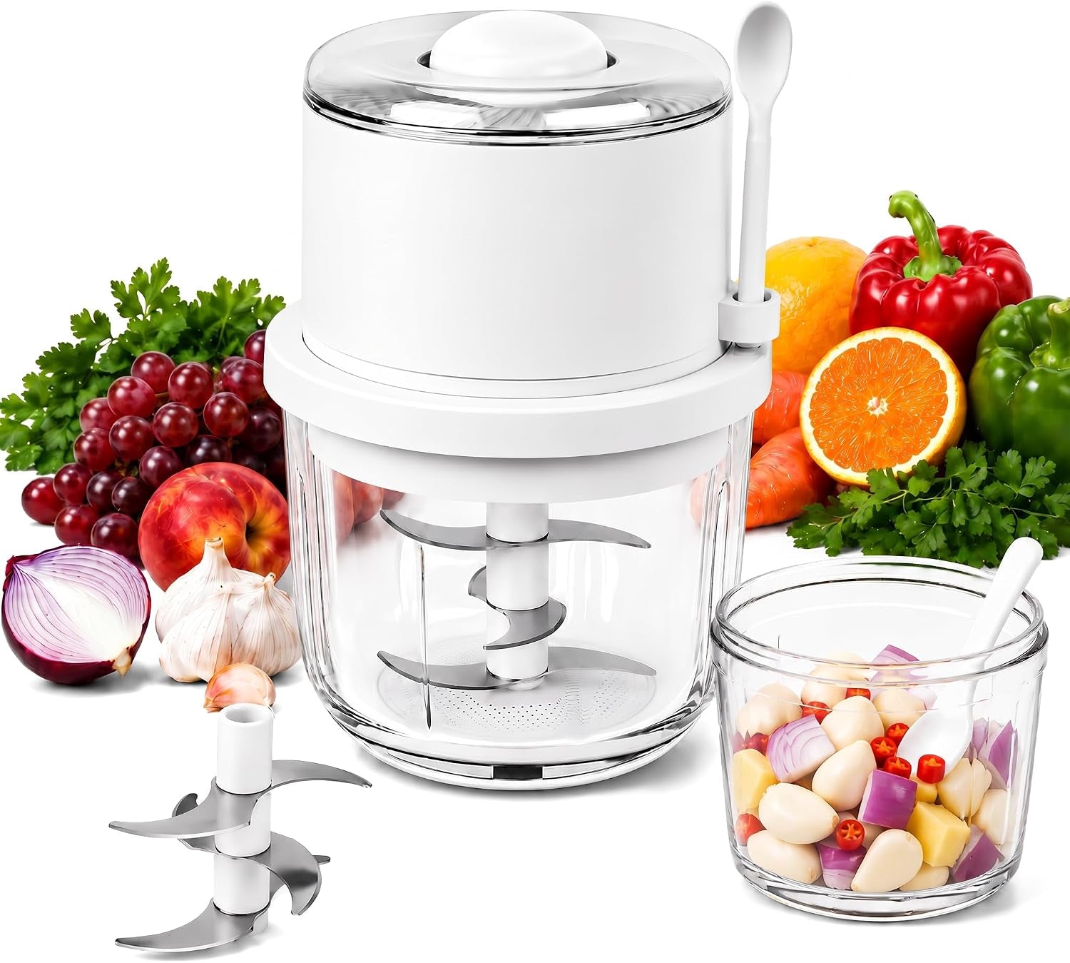 electric-garlic-chopper-350ml-portable-usb-rechargeable-veggie-chopper-glass-bowl-mini-food-processor-wireless-garlic-grinder-masher-onion-chopper-for-ginger-chili-fruit-meat-etc