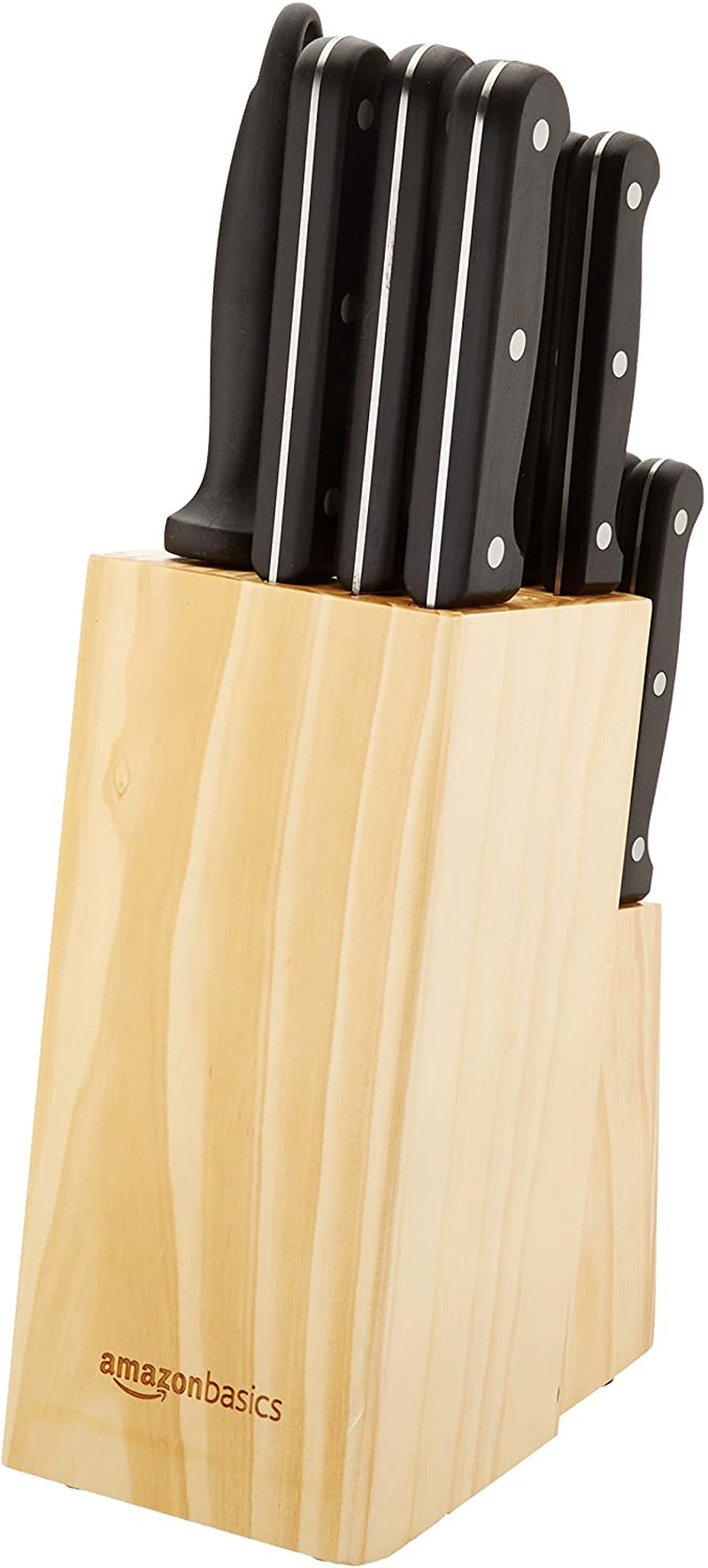 14-piece-high-carbon-stainless-steel-kitchen-knife-set-with-full-tang-construction-ergonomic-handles-sharpener-and-pinewood-block-black