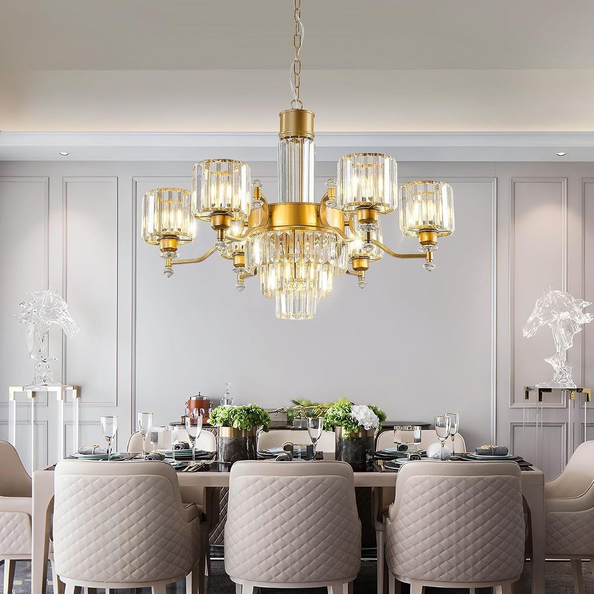 7-light-modern-large-crystal-chandelier-gold-adjustable-hanging-pendant-light-vintage-farmhouse-ceiling-light-fixture-for-living-room-dining-room-bedroom-foyer-entryway-staircase