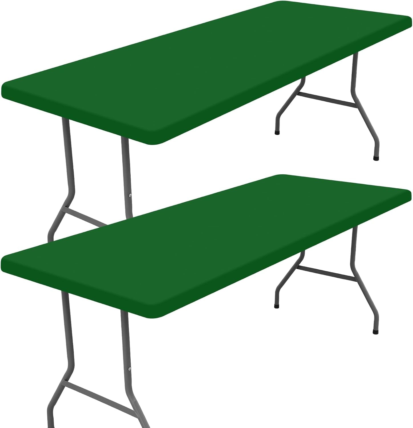 2-pack-rectangle-spandex-fitted-table-cloth-6ft-elastic-tablecloth-washable-picnic-table-cover-stretch-waterproof-table-cloths-for-party-patio-dining-kitchen-30-x-72-emerald-green