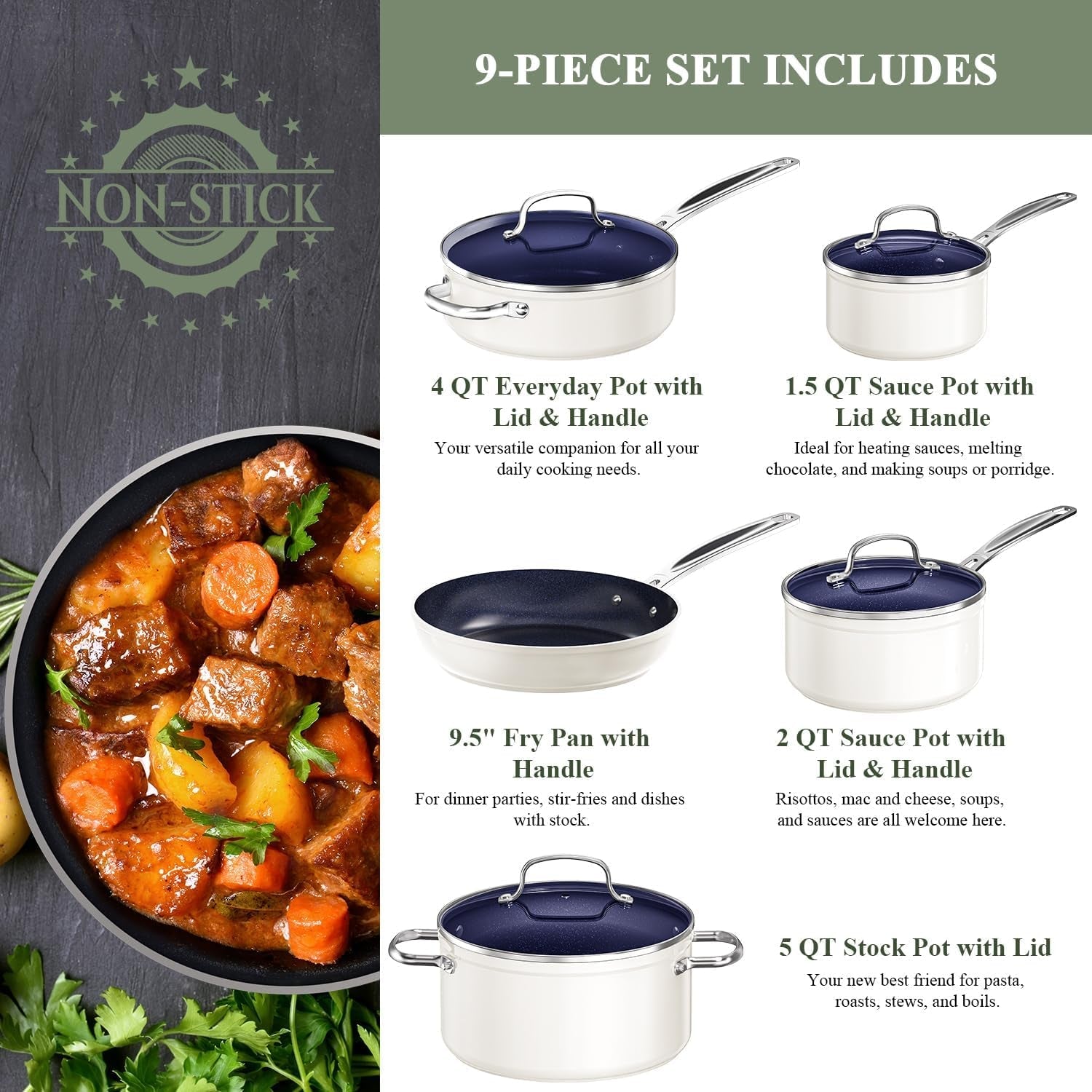 9pc-cookware-set-healthy-duralon-blue-ceramic-nonstick-coated-diamond-infused-scratch-resistant-pfas-free-oven-safe-induction-ready-evenly-heats-tempered-glass-lids-stay-cool-handle