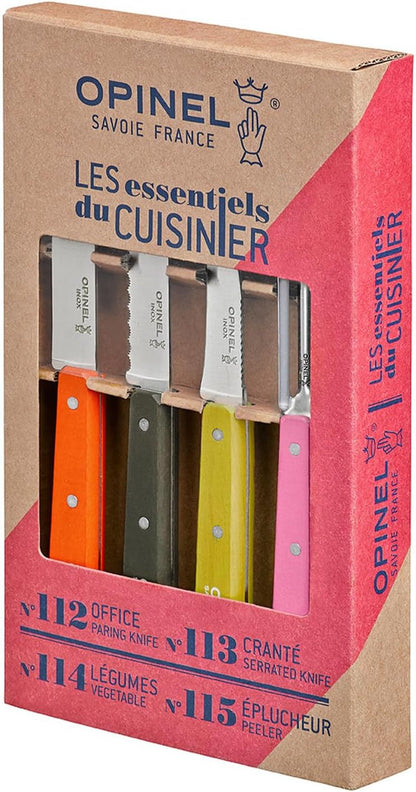 Les Essentiels 4 Piece Small Kitchen Knife Set (50S)13