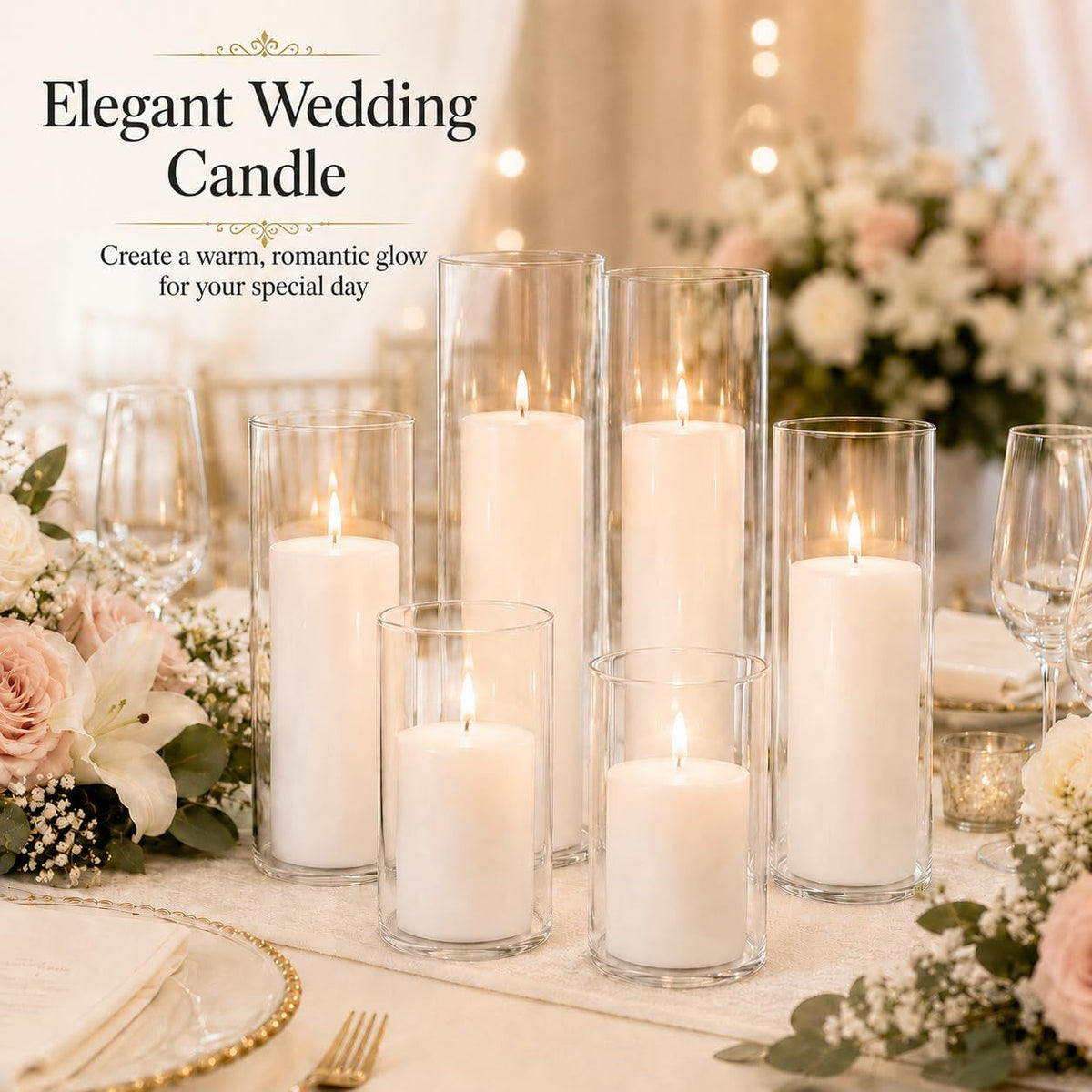 set-of-6-white-pillar-candles-with-clear-glass-hurricane-holders-elegant-cylinder-candle-vases-for-weddings-parties-centerpieces-home-office-decor-white-6-set