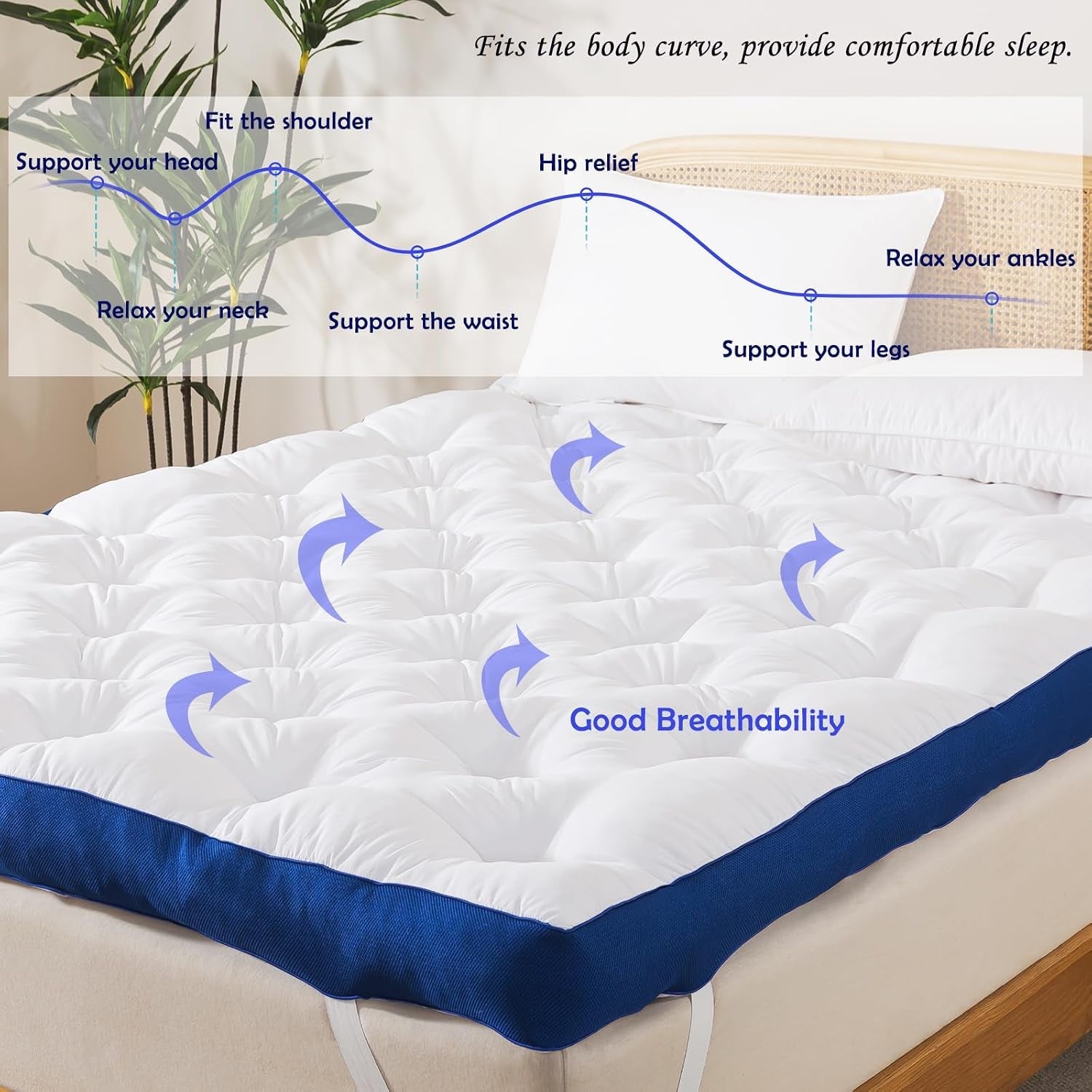 5-inch-memory-foam-mattress-topper-queen-for-back-pain-filled-with-flfuffy-soft-breathable-stuffing-thick-supportive-pillow-top-queen-mattress-topper