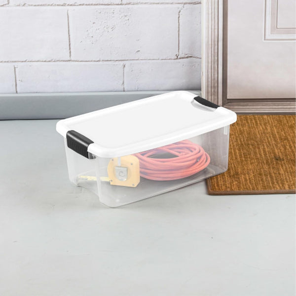 Ultra Latch Box with Lids for Home and Office, 18 Quart, 12-Pack4