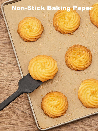 200 Pcs Parchment Paper Baking Sheets, 12X16 Inches, Non-Stick | Unbleached Pre-Cut Greaseproof Baking Parchment, Oven Safe up to 450°F, for Grilling Frying Steaming Bread Cup Cake Cookies7