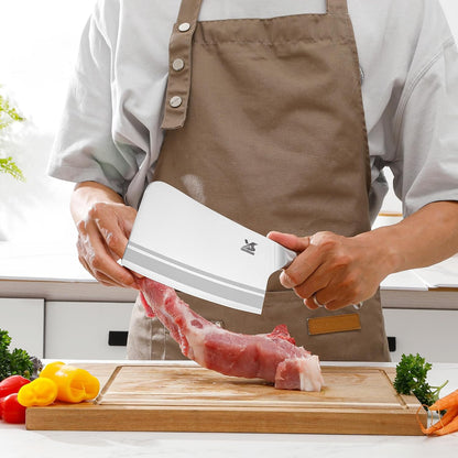 Knife Block Set 17-Piece Knife Set with Wooden Block - German Steel Perfect Cutlery Set Gift9