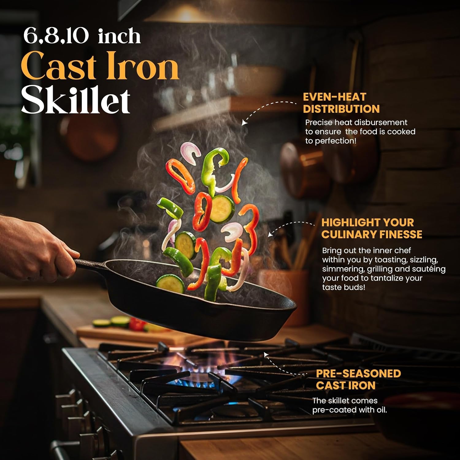 cast-iron-skillet-set-3-piece-6-8-10-inch-pfas-free-black-chef-pan-even-heat-distribution-stovetop-campfire-and-grill-safe-large-skillet-set-indoor-outdoor-use