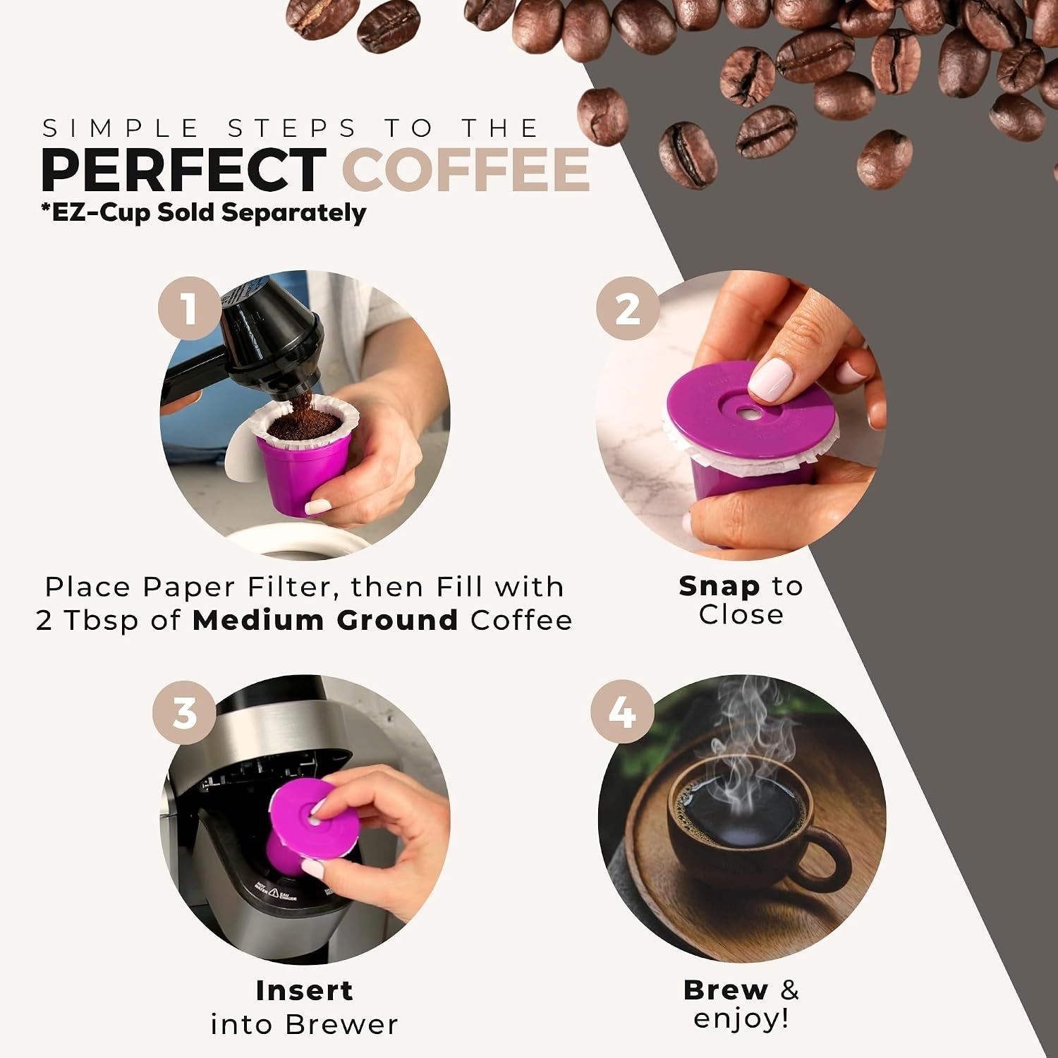 ez-cup-paper-filters-with-lid-for-reusable-coffee-pods-200-ct-4-packs-of-50-disposable-filters-for-reusable-k-cup-capsules-patented-lid-design-made-from-100-biodegradable-paper