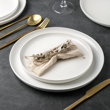 Stoneware Dinnerware Sets for 4,12Pcs Ceramic Plates and Bowls Sets2