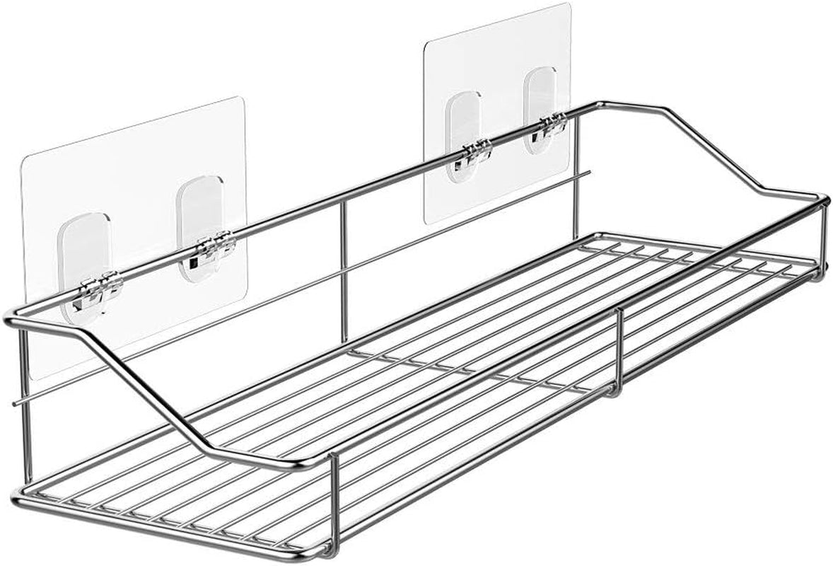 bathroom-shelf-organizer-shower-caddy-storage-kitchen-rack-with-traceless-transparent-adhesive-no-drilling-sus304-stainless-steel-15-75-inch-silver