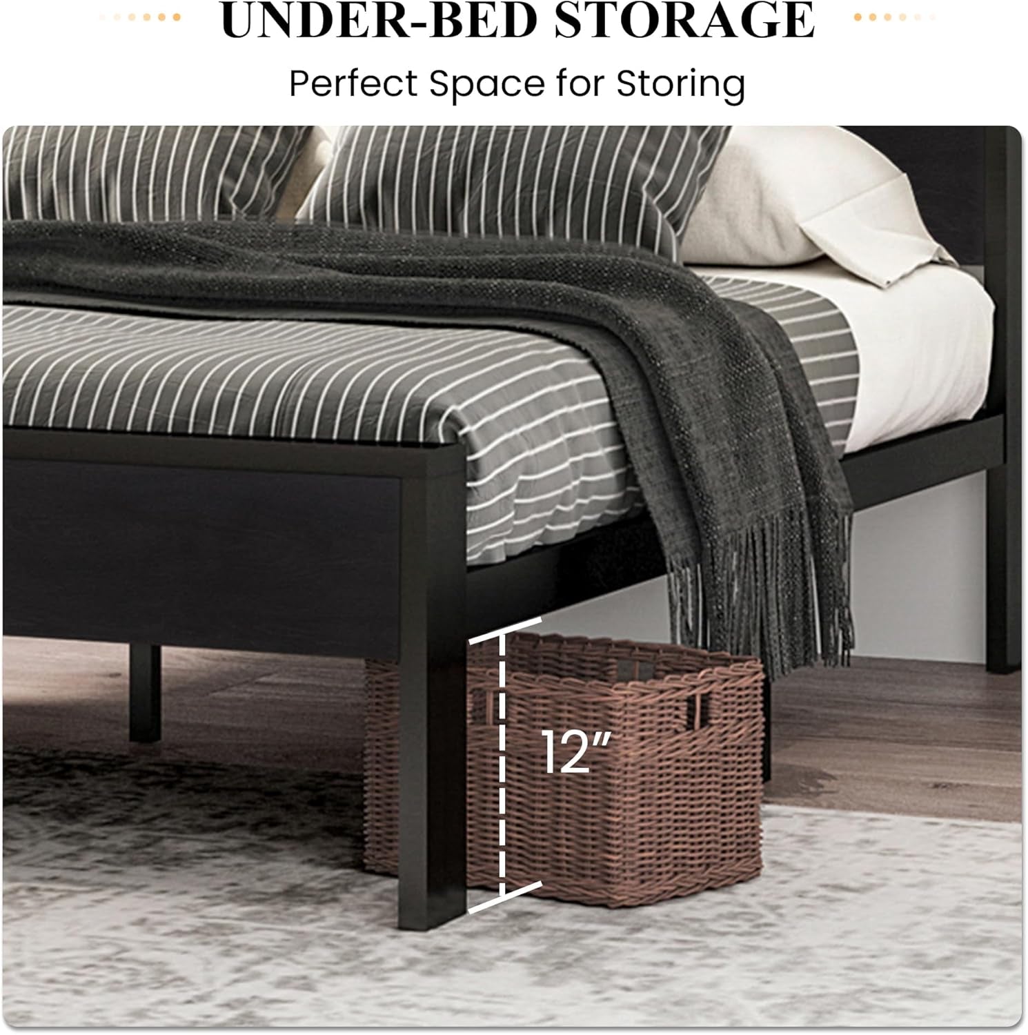 14-inch-queen-size-metal-platform-bed-frame-with-wooden-headboard-and-footboard-mattress-foundation-no-box-spring-needed-large-under-bed-storage-non-slip-without-noise-black-oak