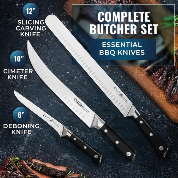 Butcher Knife Set, Brisket, Breaking & Boning Knife for Meat3