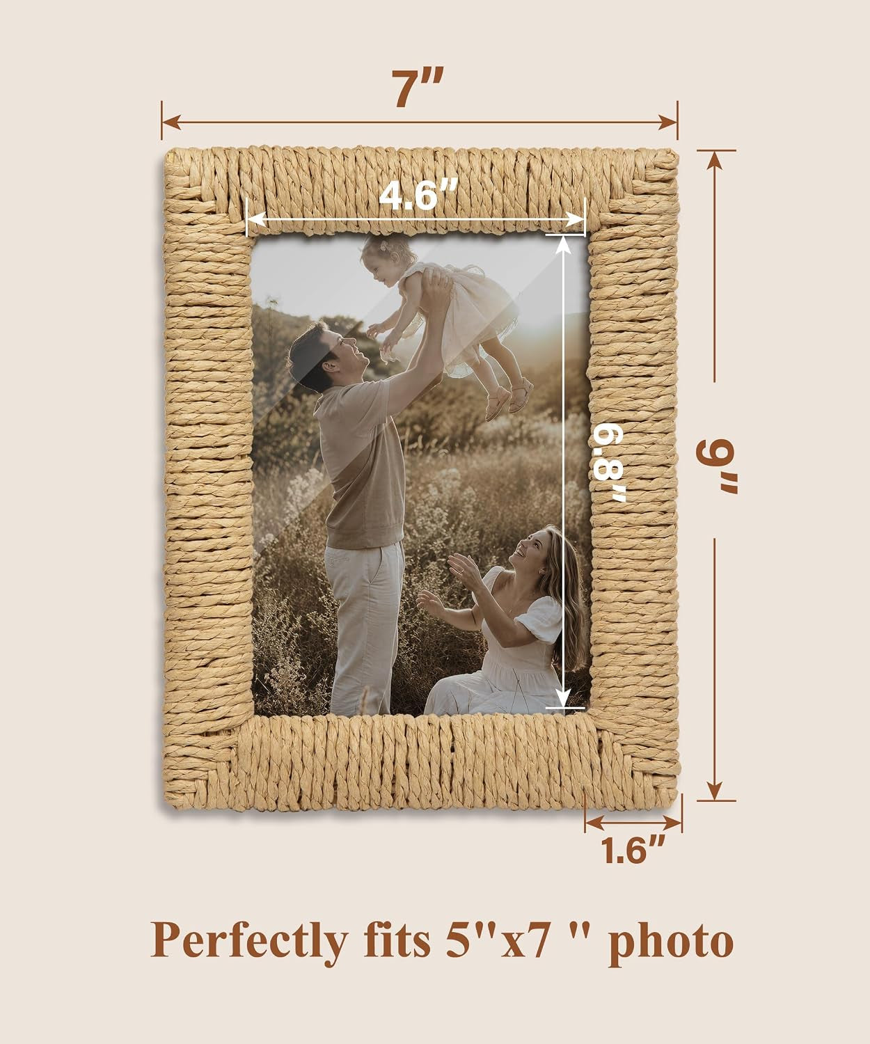 boho-5x7-picture-frame-rattan-photo-frame