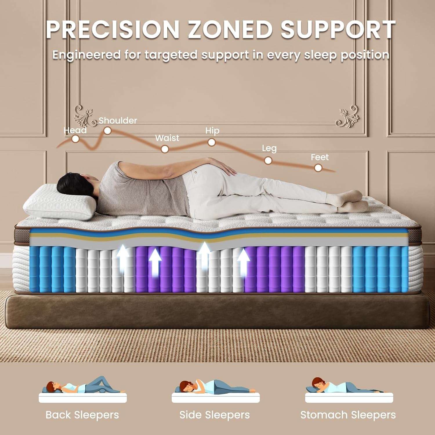 full-size-mattress-firm-14-inch-hybrid-mattress-in-a-box-cooling