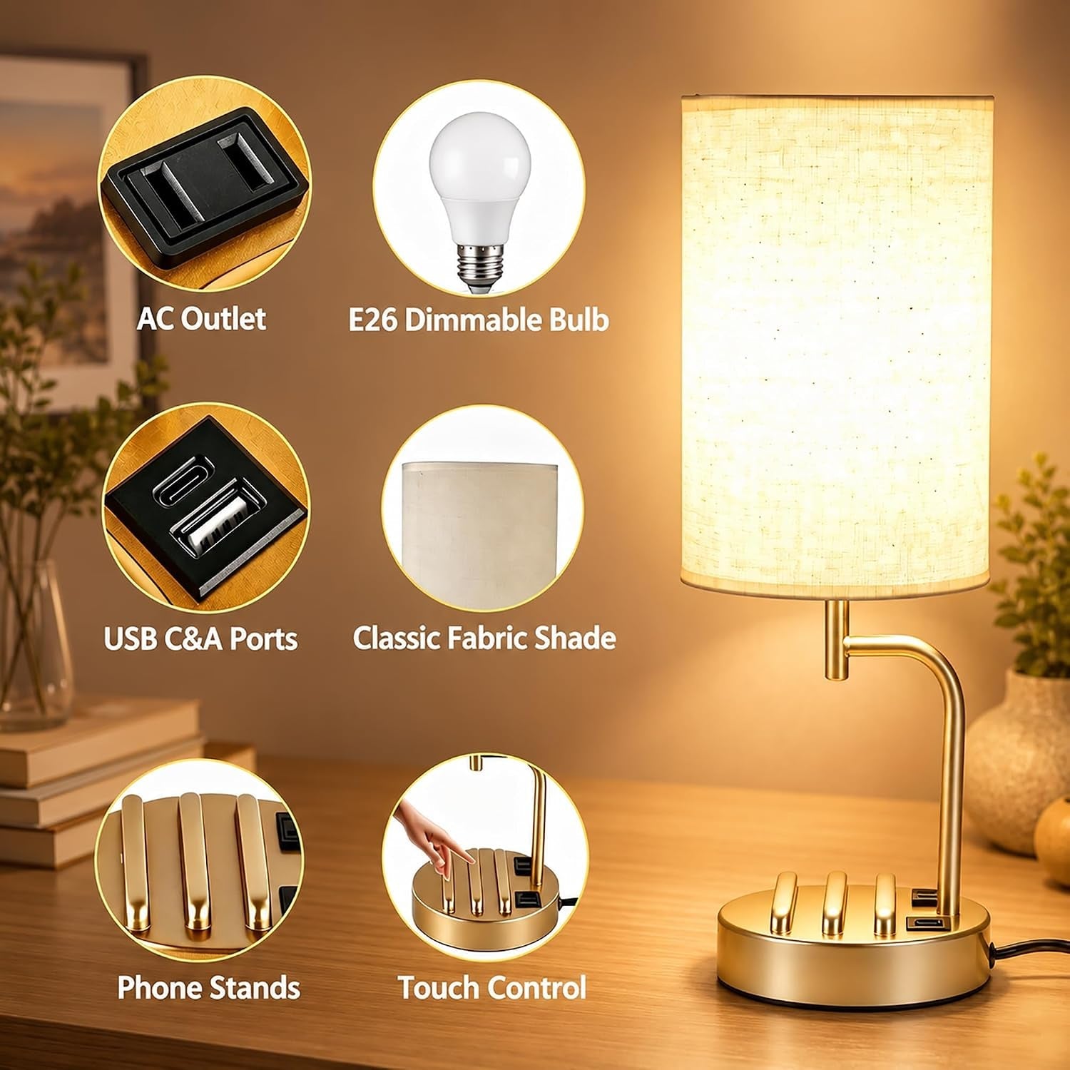 touch-control-usb-table-lamp-with-usb-c-a-ac-outlet-3-way-dimmable-bedside-lamp-modern-nightstand-lamps-for-bedroom-living-room-guest-room-office-bulb-included-gold