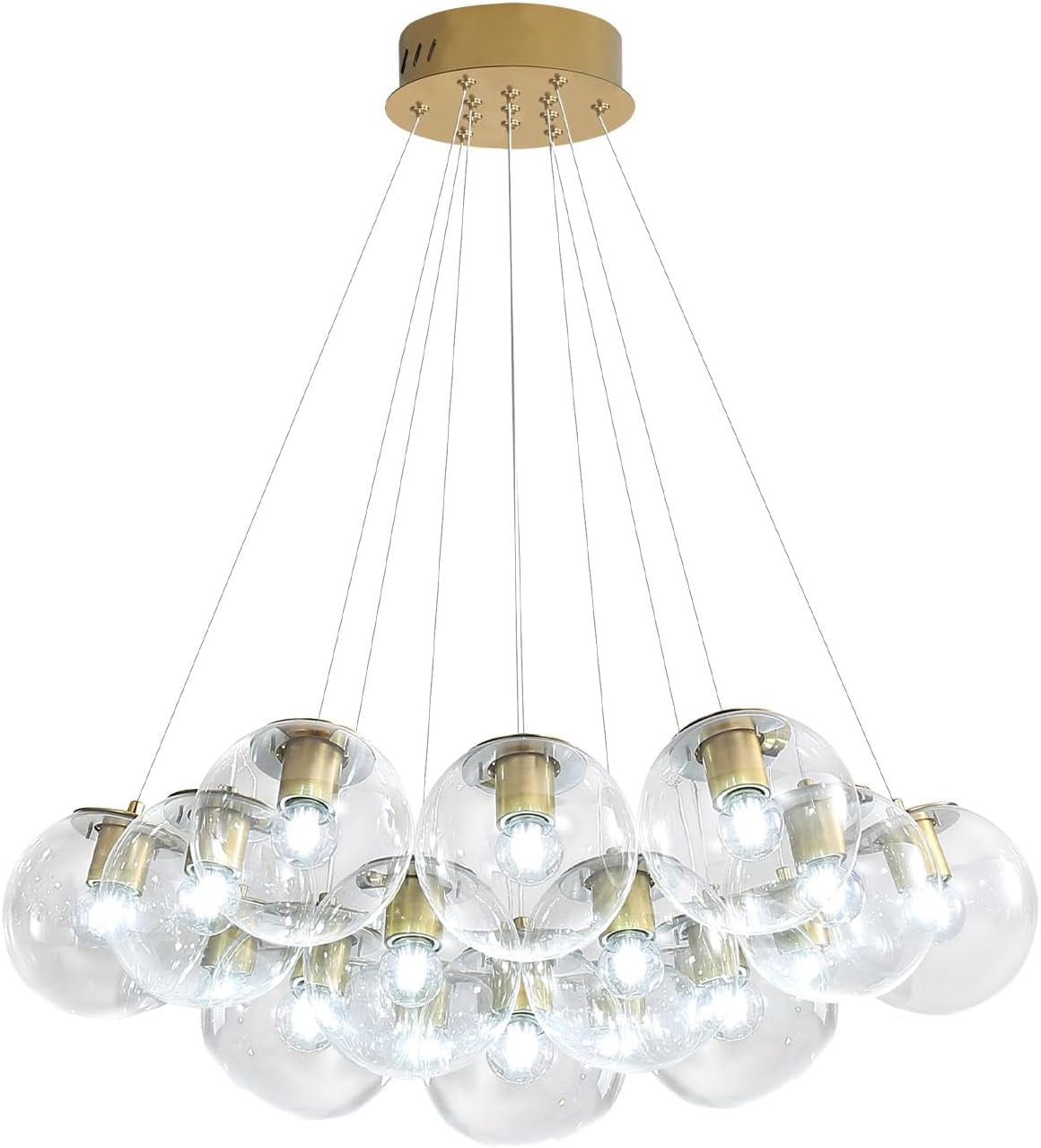 clear-bubble-chandelier-13-light-glass-globe-chandeliers-gold