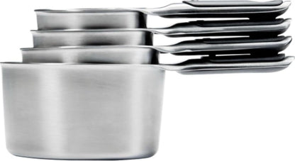 OXO Good Grips 4 Piece Stainless Steel Measuring Cups with Magnetic Snaps1