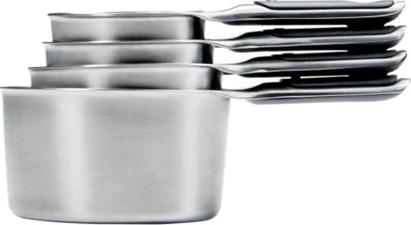 OXO Good Grips 4 Piece Stainless Steel Measuring Cups with Magnetic Snaps1