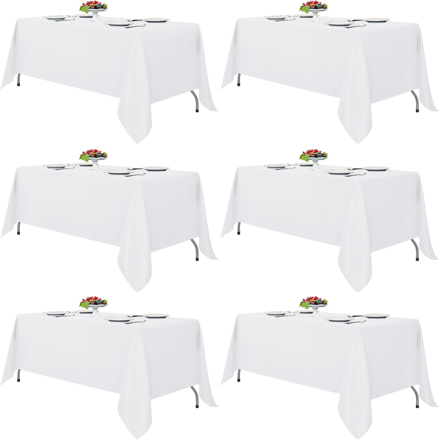 6-pack-white-table-cloths-70x120-inch-for-6-8-ft-rectangle-tables-stain-wrinkle-resistant-washable-polyester-covers-for-wedding-party-dining-banquet-event-catering-reception