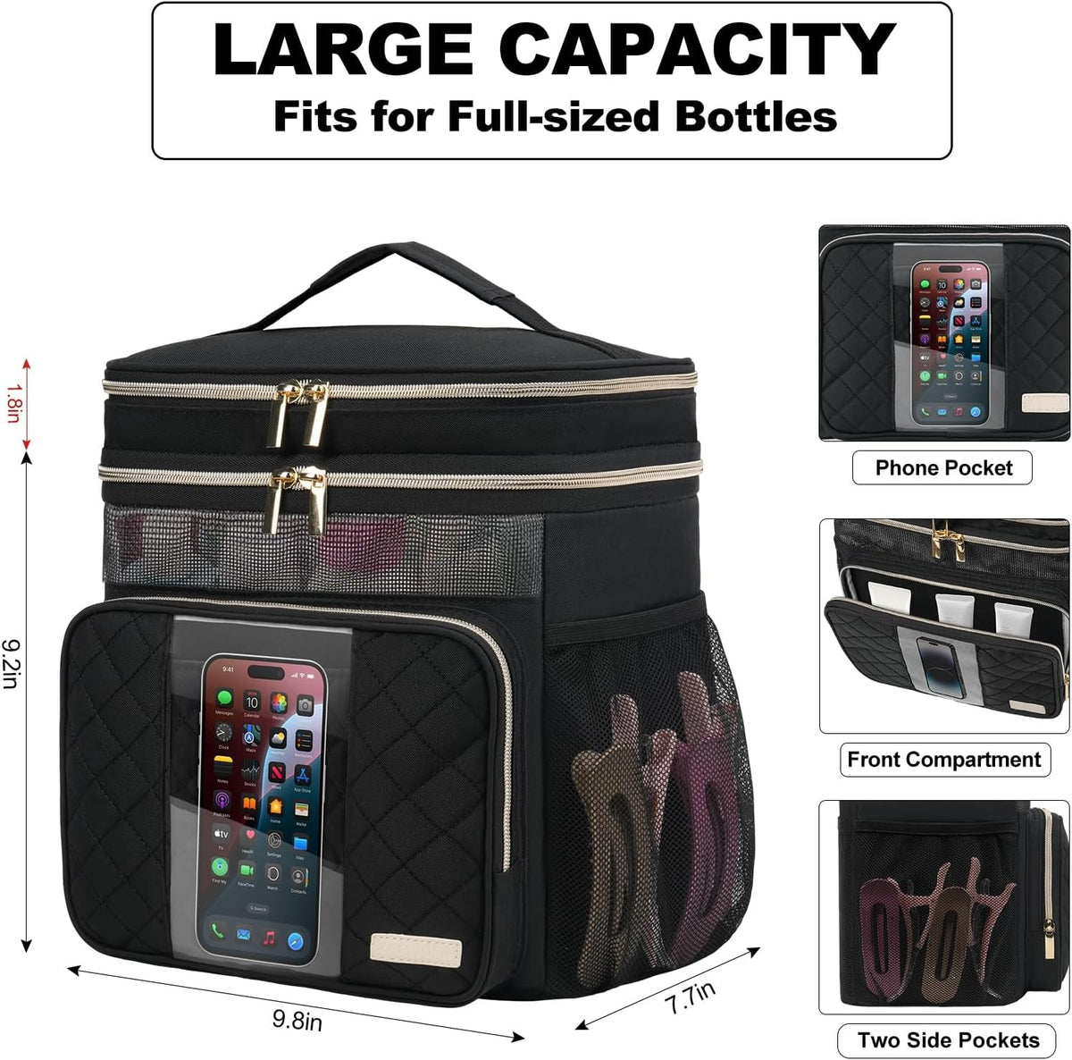 large-toiletry-bag-for-women-men-portable-shower-caddy-college-dorm-essentials-2-layers-quickly-dry-mesh-bathroom-tote-bag-hanging-makeup-organizer-bag-for-travel-gym-camping-black