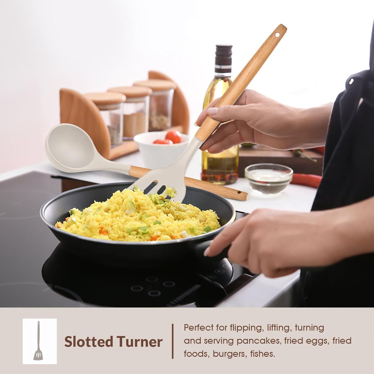 cooking-utensils-set-of-6-silicone-kitchen-utensils-with-wooden-handle-non-stick-cookware-friendly-heat-resistant-includes-spatula-ladle-slotted-turner-serving-spoon-spaghetti-serverkhaki