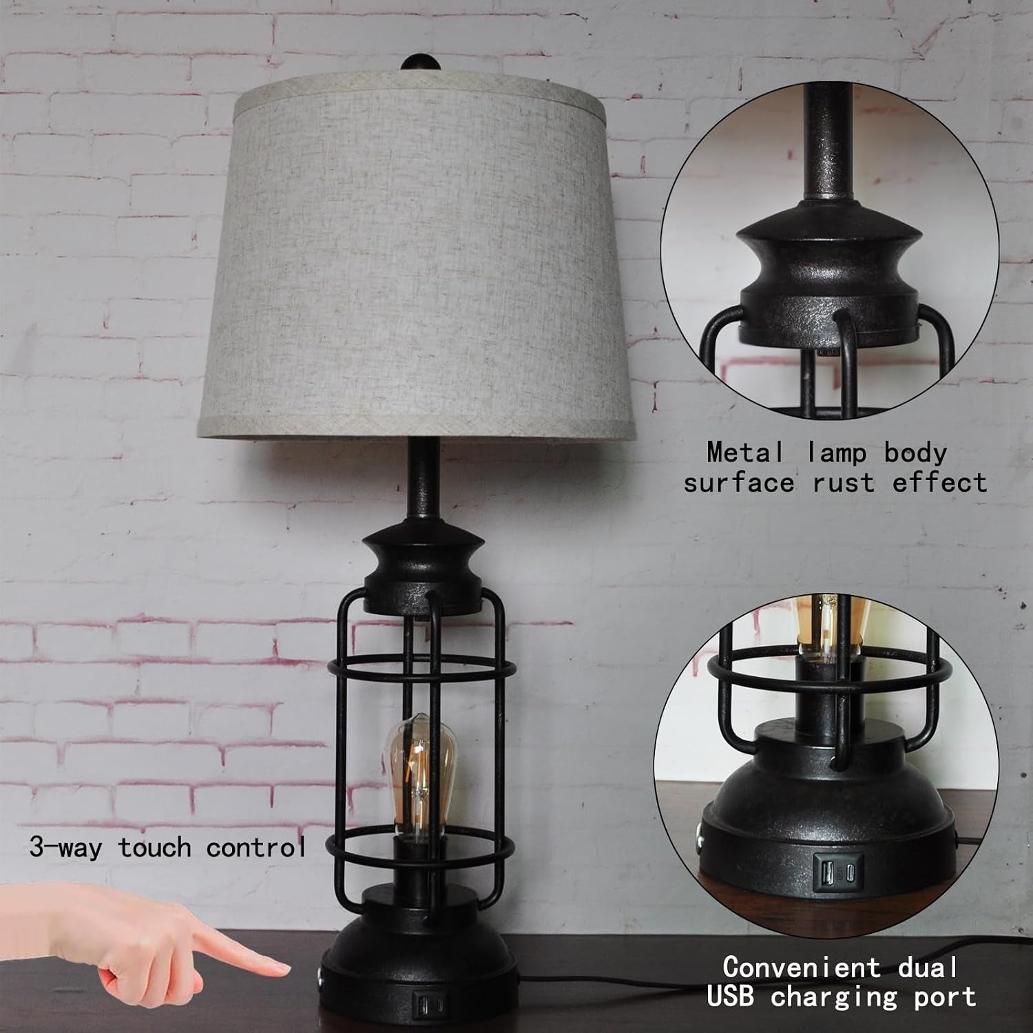 table-lamps-set-of-2-with-usb-port-3-way-dimmable-touch-lamps-28-5-tall-rustic-industrial-living-room-lamps-for-bedroom-bedside-office-4-bulbs-included