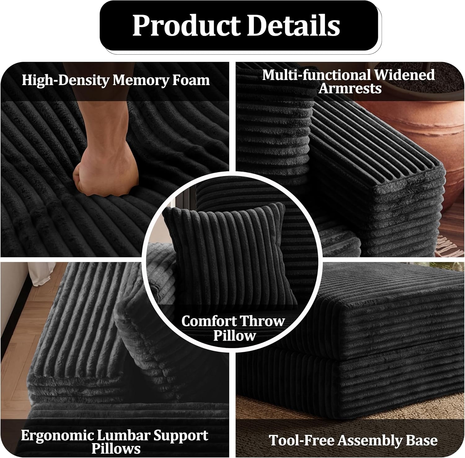 75-l-shaped-cloud-modular-sectional-couch-with-chaise-modern-corduroy-memory-foam-sofa-bed-upholstered-boneless-deep-seat-fluffy-sleeper-sofa-for-living-room-no-assembly-needed-black
