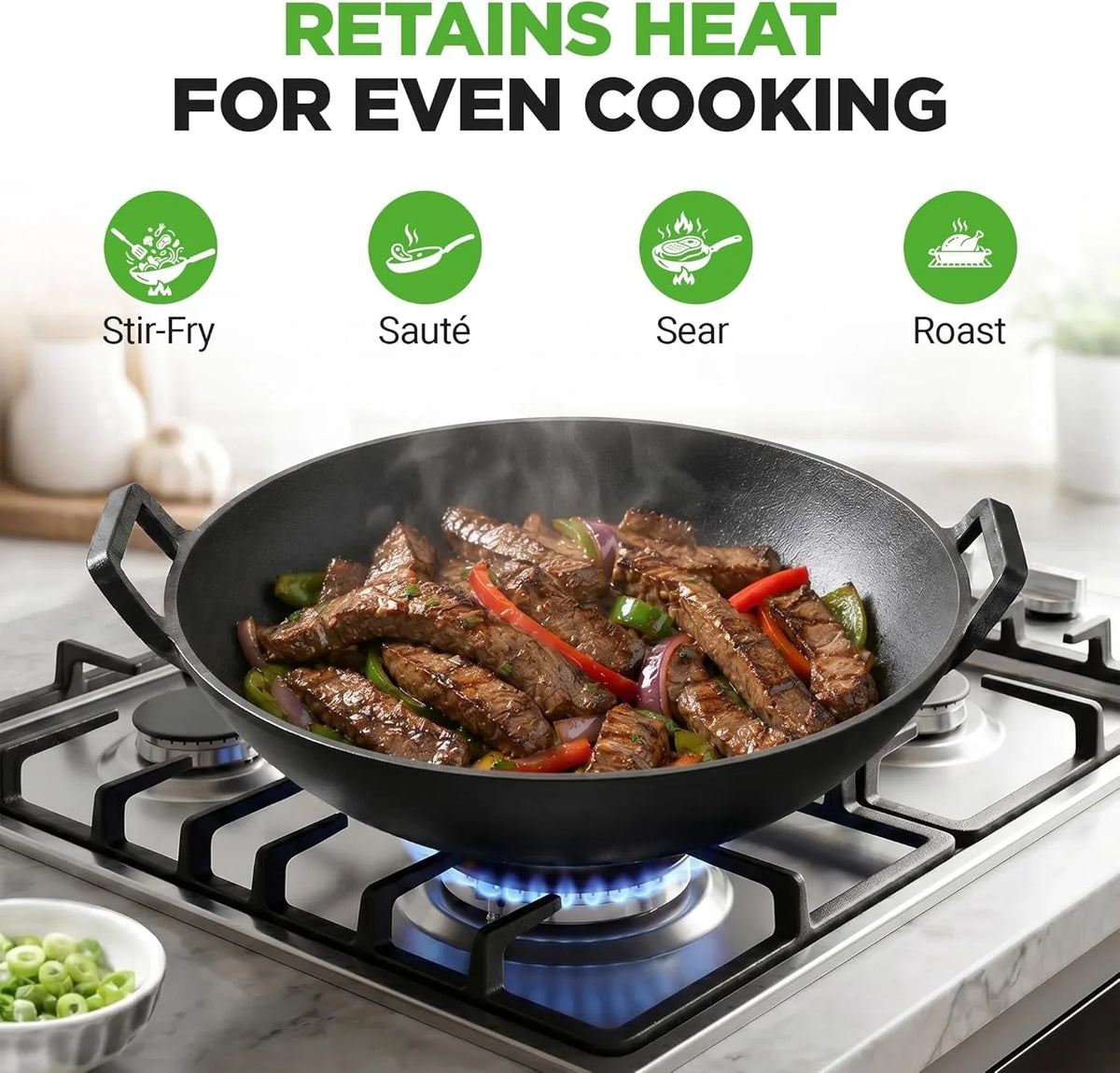 14-cast-iron-wok-with-wooden-lid-pre-seasoned-kadai-for-stir-fry-with-loop-handles-compatible-with-multiple-cooktops-including-induction-large-5-8-qt-capacity