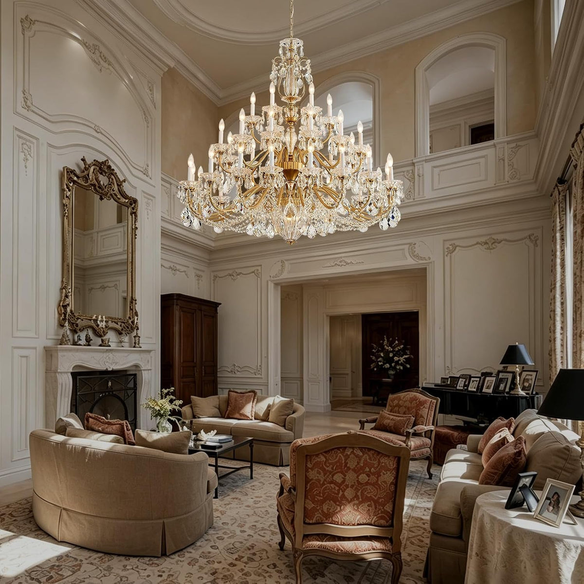 50-inch-extra-large-maria-theresa-crystal-chandelier-vintage-brass-candelabra-chandelier-pendant-light-fixture-for-high-ceiling-living-room-foyer-entryway-staircase-lobby-banquet-hall