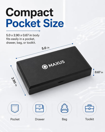 Digital Pocket Gram Scale 500G X 0.01G High Precision with Tray | Weighs Small Food, Jewelry, Ounces, Grains, LCD Display, Tare Function5