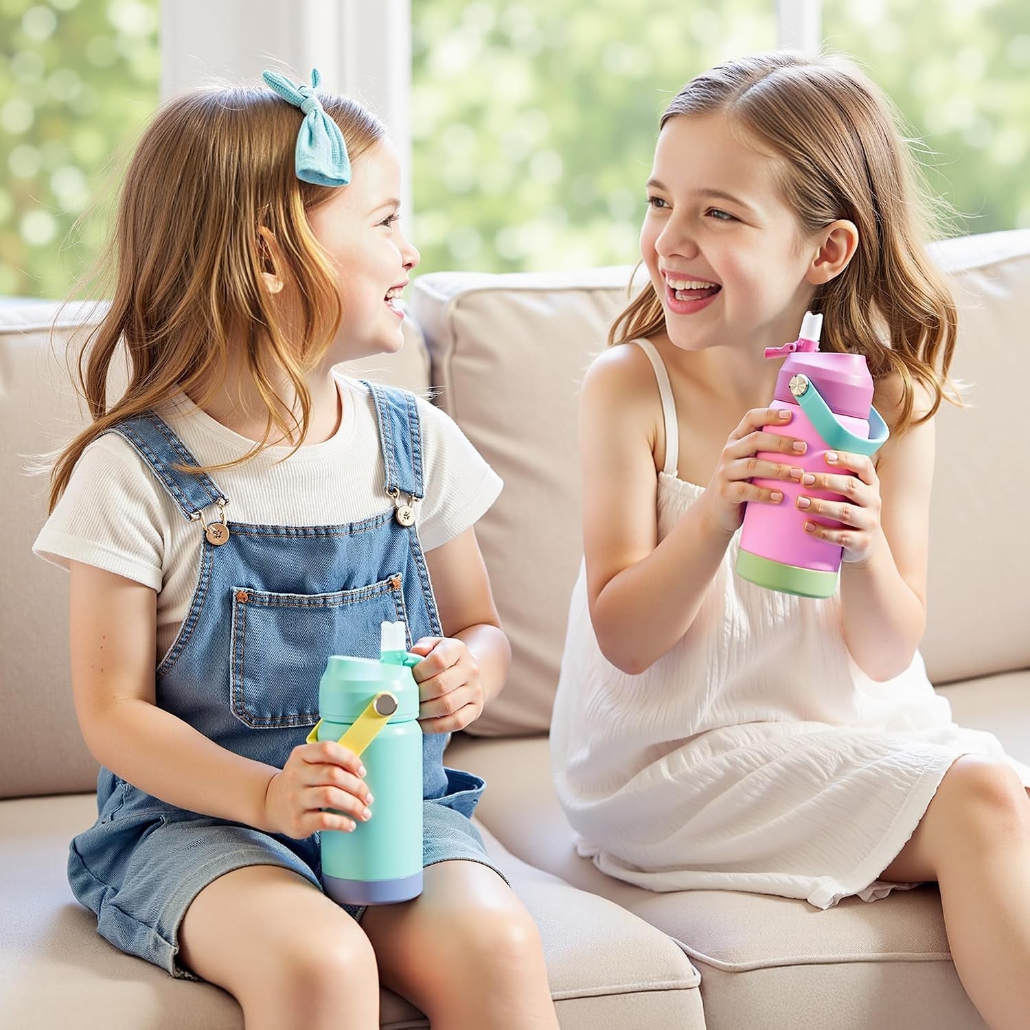 12oz-kids-water-bottle-stainless-steel-insulated-water-bottle-toddler-cup-with-straws-leak-proof-kids-water-bottles-for-school-boys-girls-bpa-free-blue