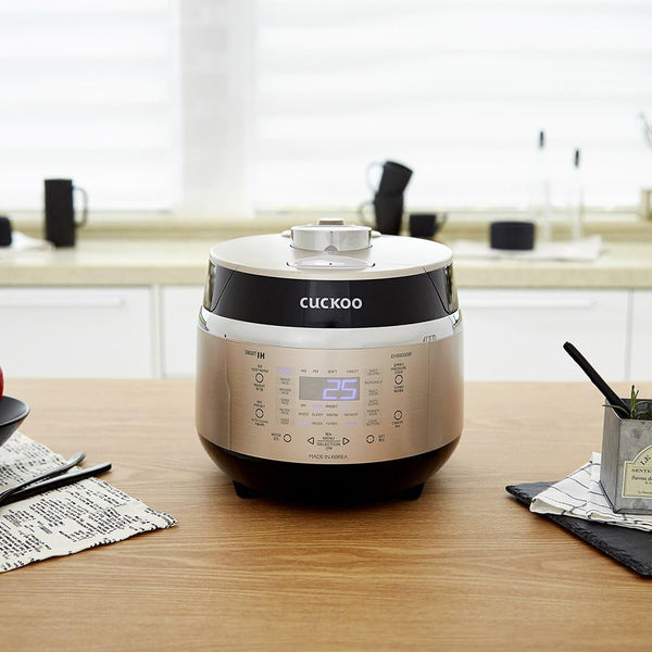CUCKOO High Pressure Induction Rice Cooker, 6-Cup Cooked, CRP-EHSS0309FG | Small 3-Cup Uncooked Capacity, Nonstick Inner Pot, 17 Cooking Modes, 17-22 Minute Turbo White Rice, Auto Clean, Made in Korea2