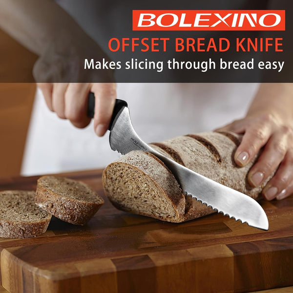 9 Inch Offset Serrated Bread Knife, for Homemade Sourdough & Cake2