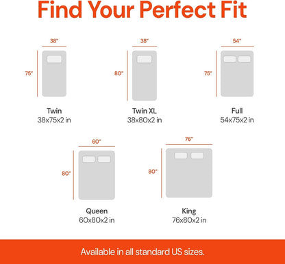the Essentials Mattress Topper, Queen, 2-Inch with Octacell Technology, Plush Comfort, Breathable, Cooling Foam Mattress9