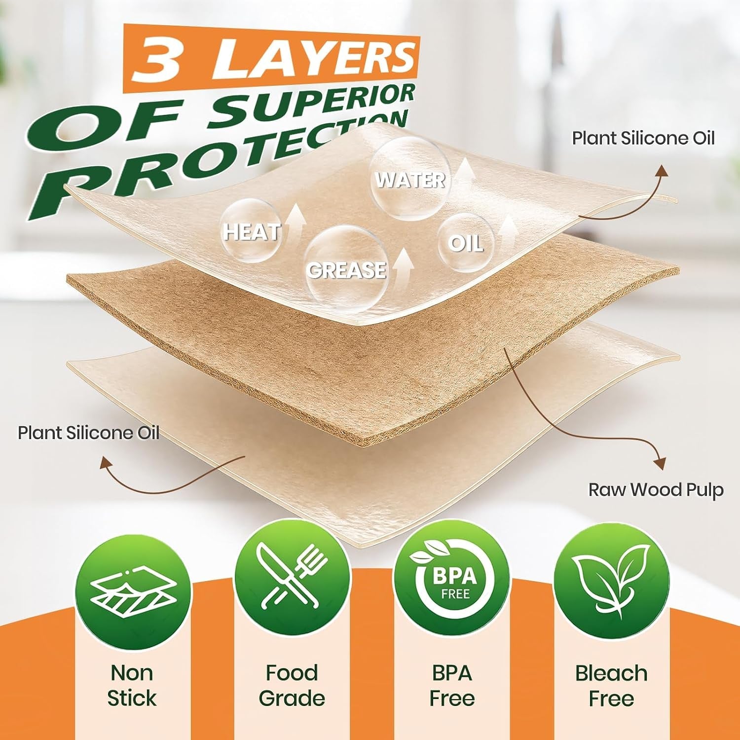100pcs-9x13-inch-unbleached-parchment-paper-for-cooking-baking-natural-wood-pulp-food-grade-non-stick-waterproof-oilproof-pre-cut-sheets-for-steaming-grilling-air-fryer-oven-microwave