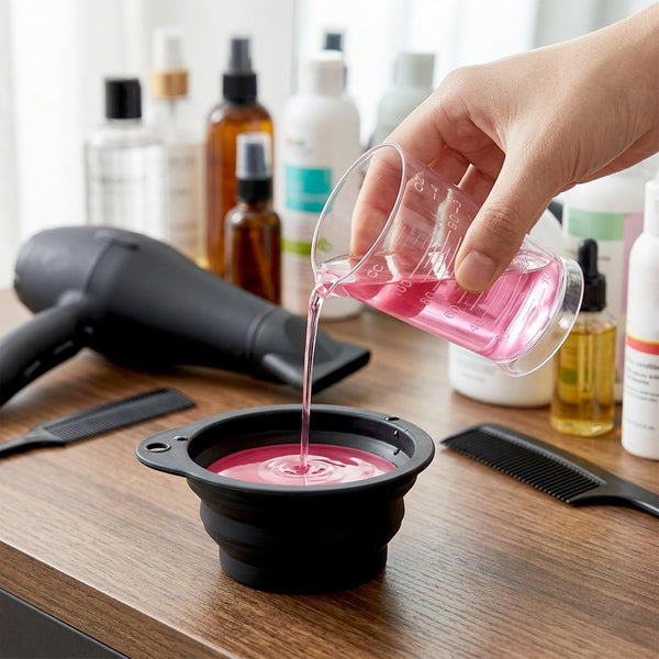 2 Pcs Hair Dye Measuring Cups, 4 Oz Plastic Beaker with Graduated Scale5
