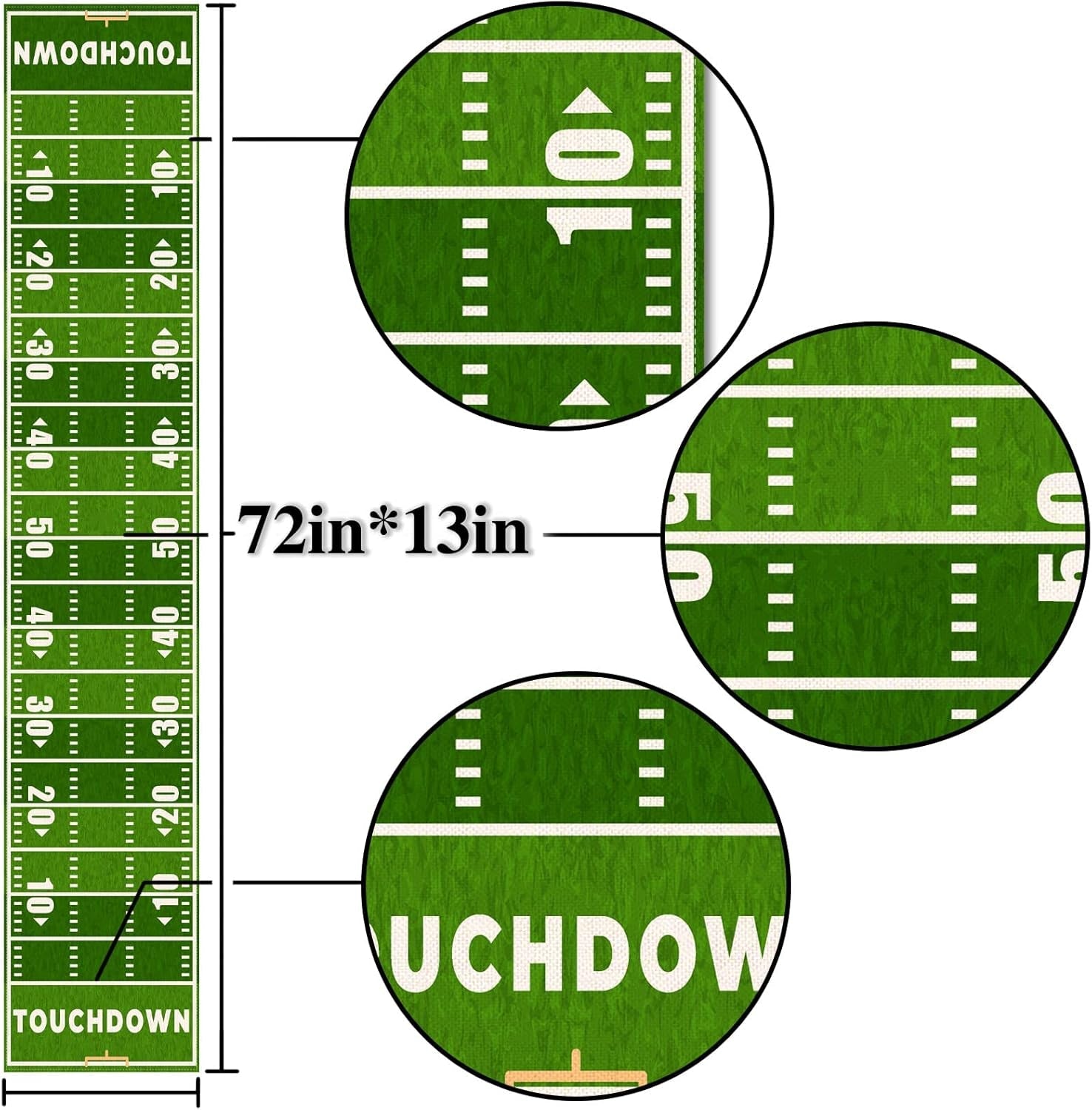 american-football-court-table-runner-touch-down-football-birthday-party-decoration-boy-sport-farmhouse-home-dining-room-kitchen-table-decor-13-x-72