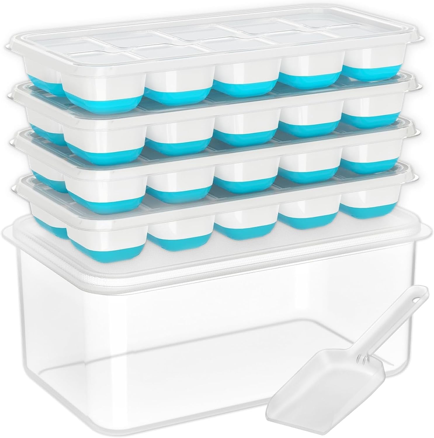 ice-cube-tray-with-lid-and-bin-4-pack-ice-cube-trays-for-freezer-silicone-stackable-easy-release-trays-with-storage-bin-scoop-ideal-for-freezer-kitchen-rv-cocktail-coffee