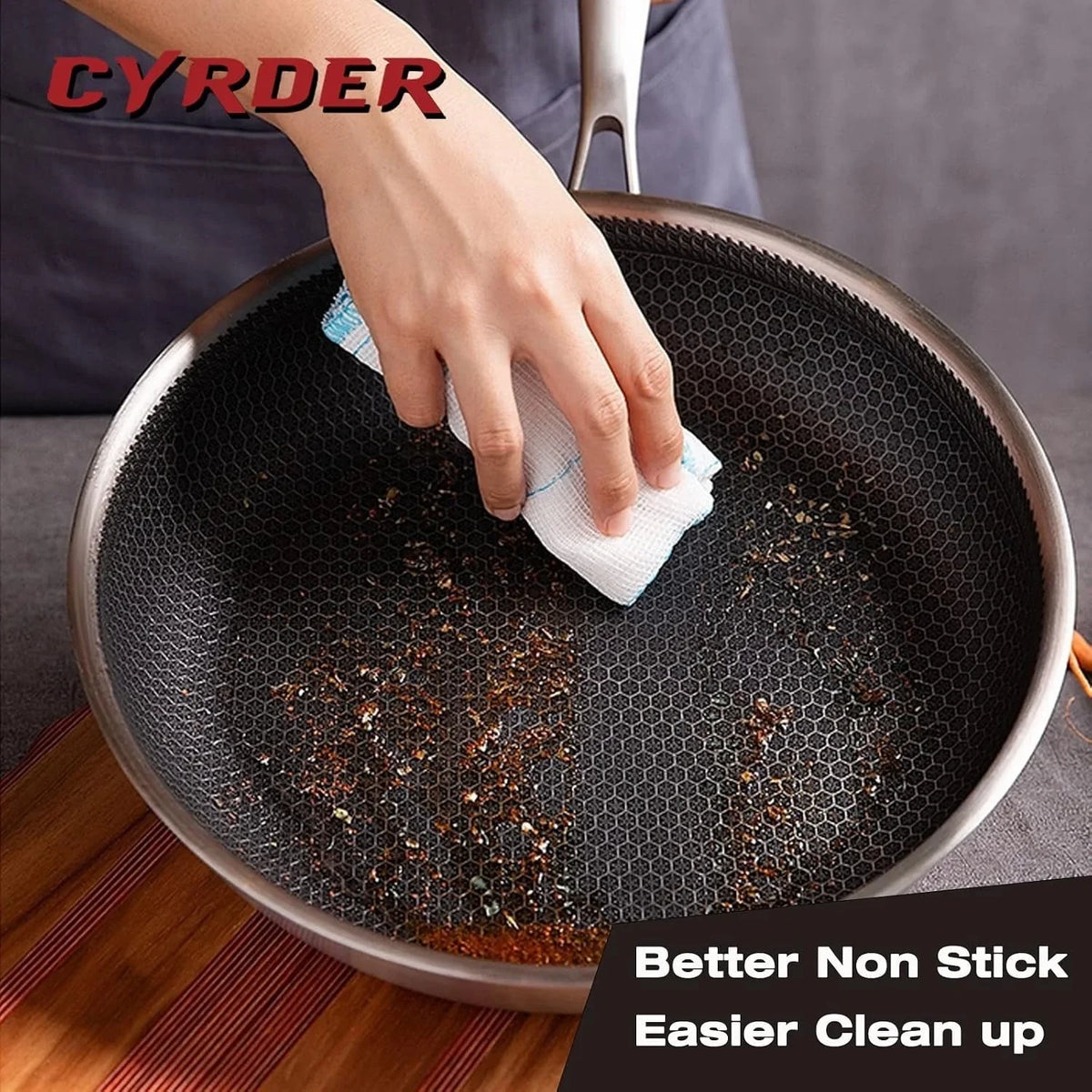 large-hybrid-nonstick-stainless-steel-pan-skillet-14-5in-pfoa-free-non-stick-wok-dishwasher-oven-safe-stay-cool-handle-works-with-induction-cooktop-ceramic-gas-electric-stove