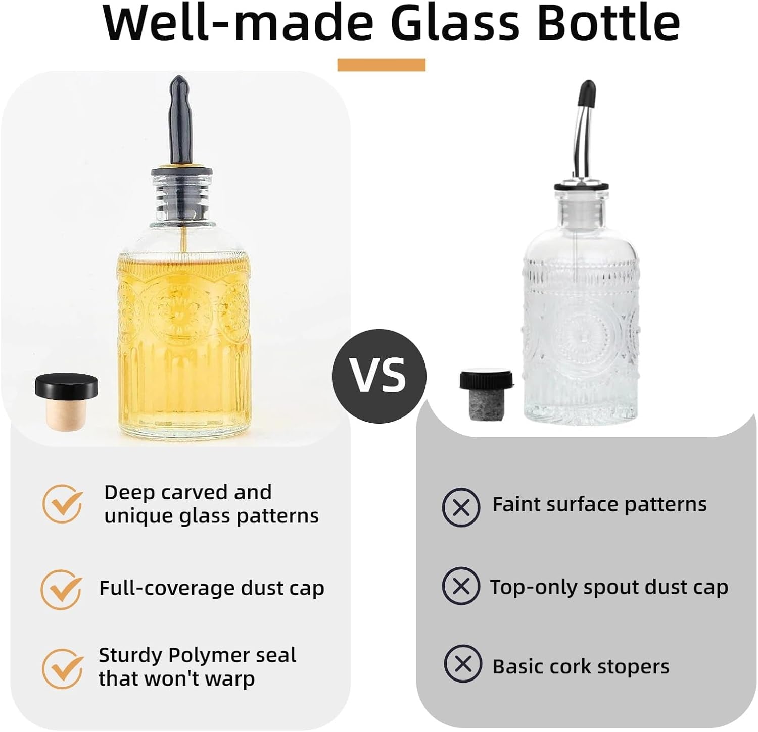 simple-syrup-bottles-set-of-2-glass-coffee-syrup-dispenser-bottles-7-oz-with-metal-pour-spout-labels-and-stopper-glass-syrup-dispenser-for-maple-honey-syrup-oil-and-sauces-lc002