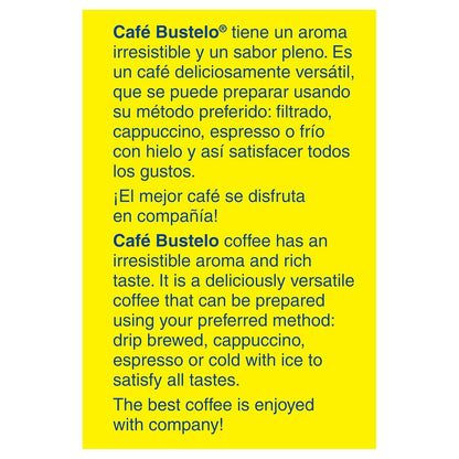 Café Bustelo Espresso Ground Coffee, Dark Roast, 12 Bricks (10 Oz. Each) | Bold Latin Flavor, Stands up to Milk & Sugar, Ideal for Cafecitos & Much More, Vacuum Sealed, Shelf Stable, SNAP EBT Eligible2