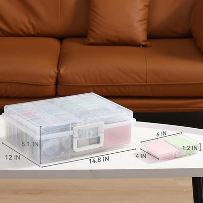 Photo Storage Boxes with Handle, Photo Organizers and Storage2