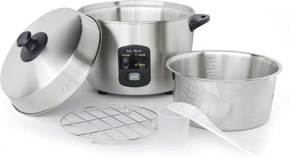Sunpentown SC-889 10-Cup Stainless-Steed Rice Cooker and Steamer3