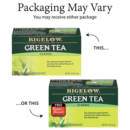 Classic Green Tea, 20 Count (Pack of 6) | Caffeinated Tea, 120 Total Tea Bags2