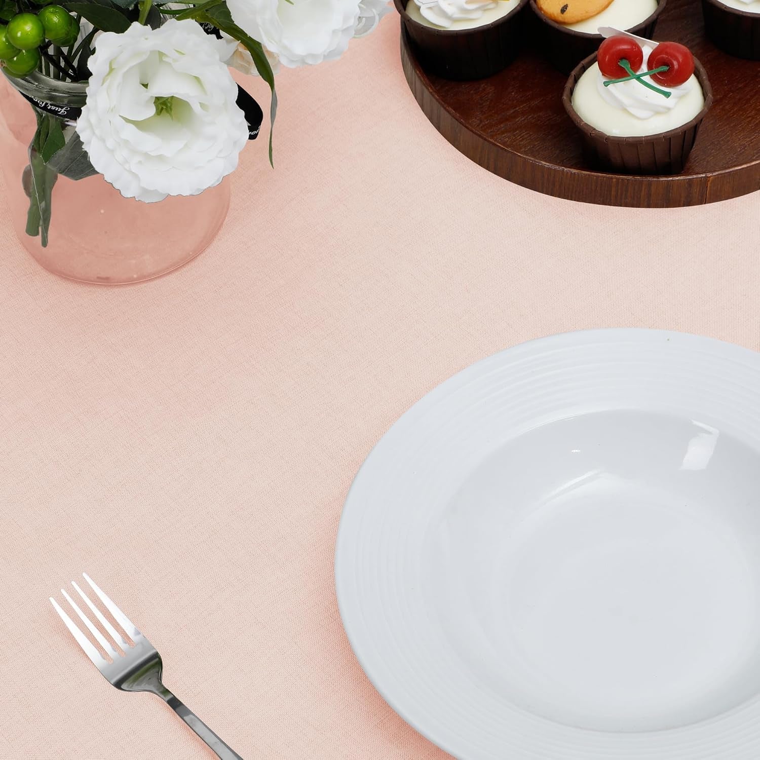waterproof-faux-linen-table-cloth-60-in-round-pink