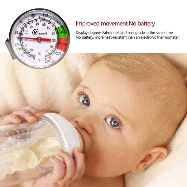 Instand Read 2-Inch Dial Thermometer,Best for the Coffee Drinks,Chocolate Milk Foam4