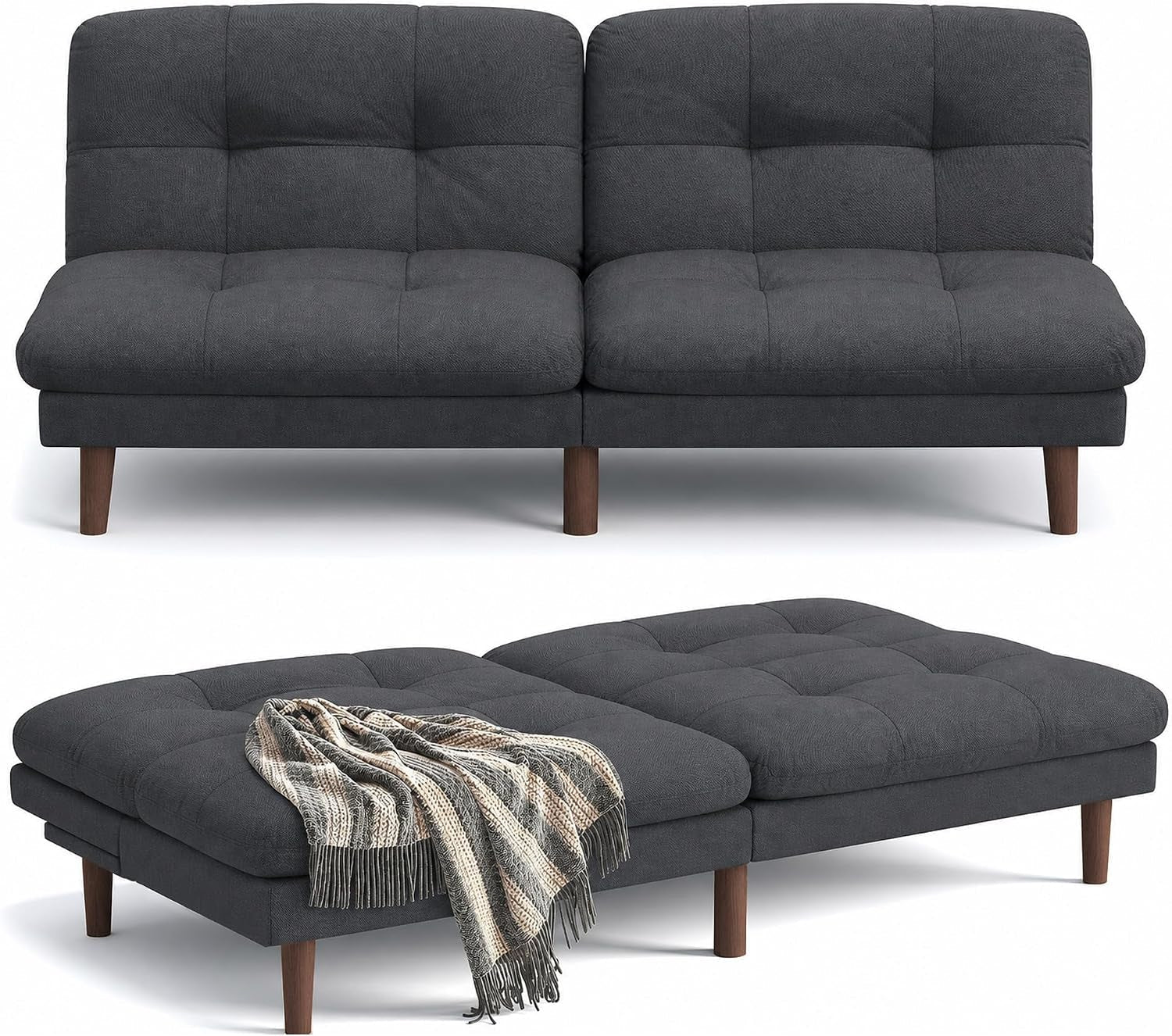 67-futon-sofa-bed-modern-linen-couch-with-adjustable-backrest